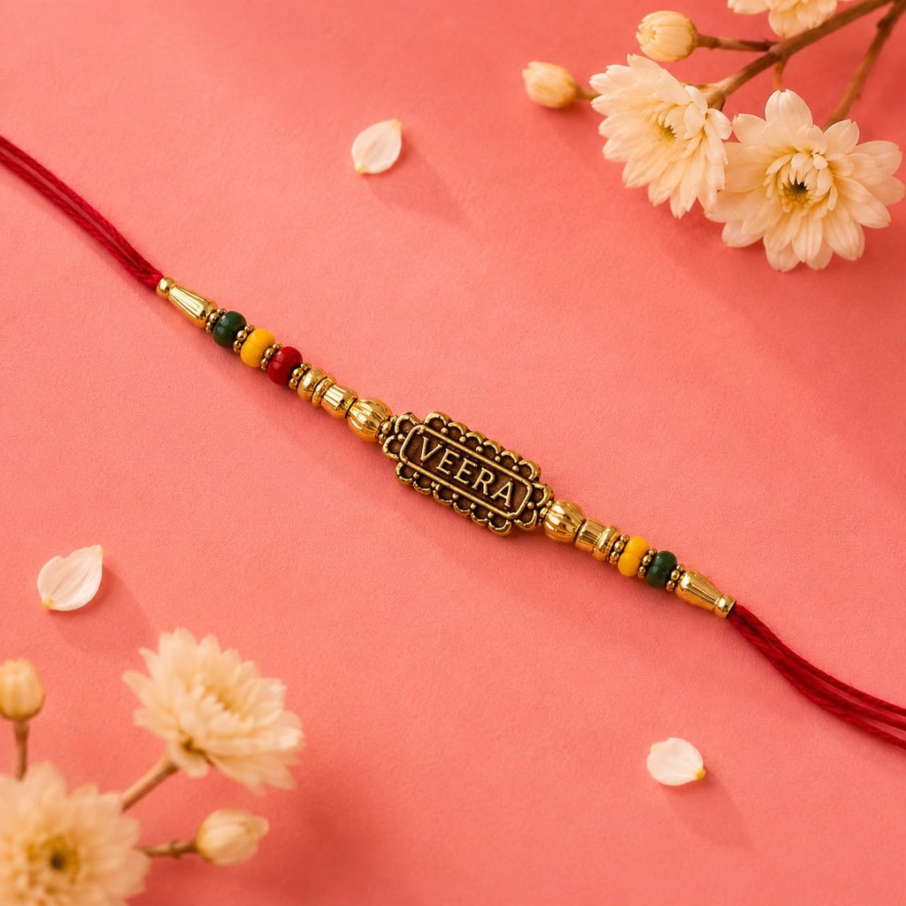 Rani Pink Tie-Strap Kurti Rakhi Gift Hamper