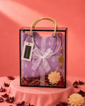 Lavender Tie-Strap Kurti Rakhi Gift Hamper